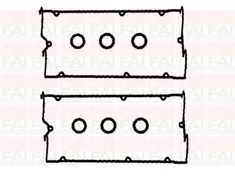 RC1535S FAI+AUTOPARTS Gasket, cylinder head cover