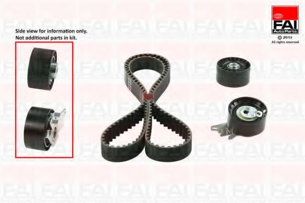 TBK482 FAI+AUTOPARTS Belt Drive Timing Belt Kit