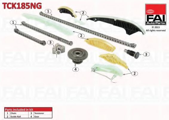 TCK185NG FAI+AUTOPARTS Timing Chain Kit