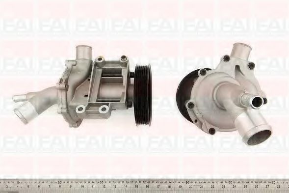 WP6328 FAI+AUTOPARTS Cooling System Water Pump
