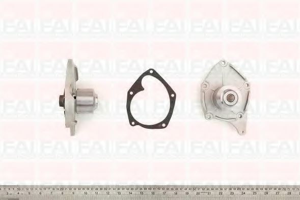 WP6329 FAI+AUTOPARTS Cooling System Water Pump