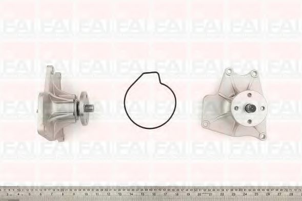 WP6371 FAI+AUTOPARTS Cooling System Water Pump