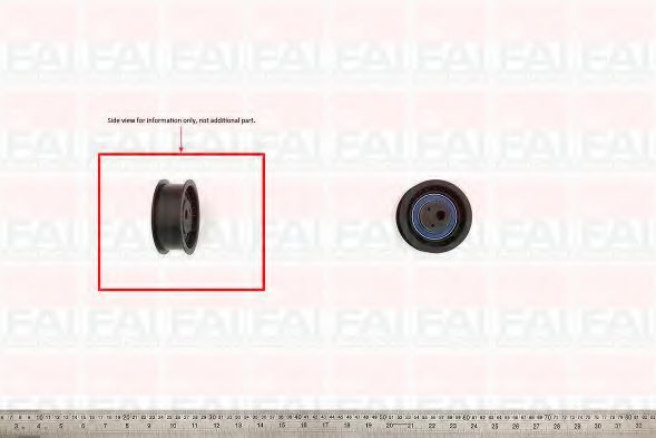 T6810 FAI+AUTOPARTS Tensioner Pulley, timing belt