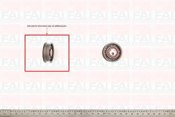 T9243 FAI+AUTOPARTS Tensioner Pulley, timing belt