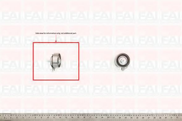 T9248 FAI+AUTOPARTS Tensioner Pulley, timing belt