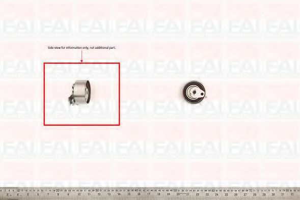 T9258 FAI+AUTOPARTS Tensioner Pulley, timing belt