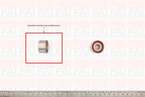 T9277 FAI+AUTOPARTS Tensioner Pulley, timing belt