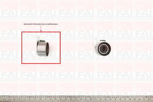 T9280 FAI+AUTOPARTS Tensioner Pulley, timing belt