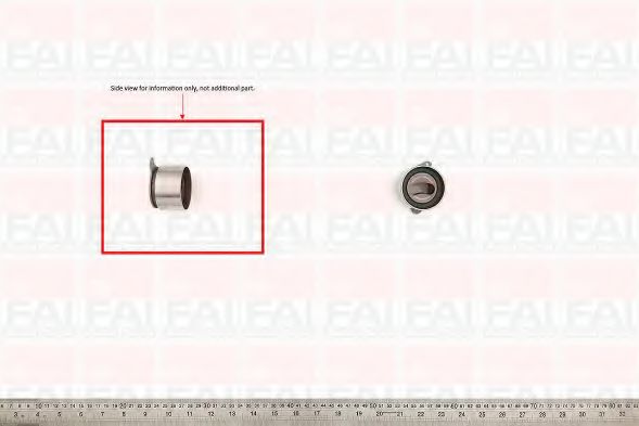 T9285 FAI+AUTOPARTS Tensioner Pulley, timing belt