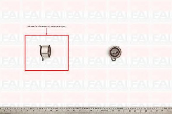 T9288 FAI+AUTOPARTS Tensioner Pulley, timing belt