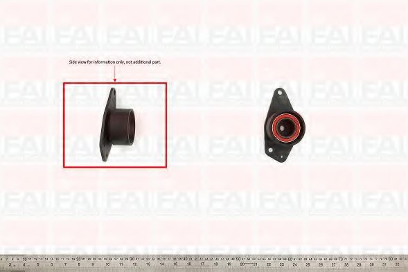 T9293 FAI+AUTOPARTS Deflection/Guide Pulley, timing belt