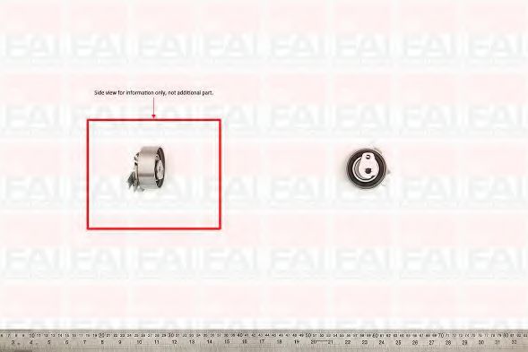 T9301 FAI+AUTOPARTS Tensioner Pulley, timing belt