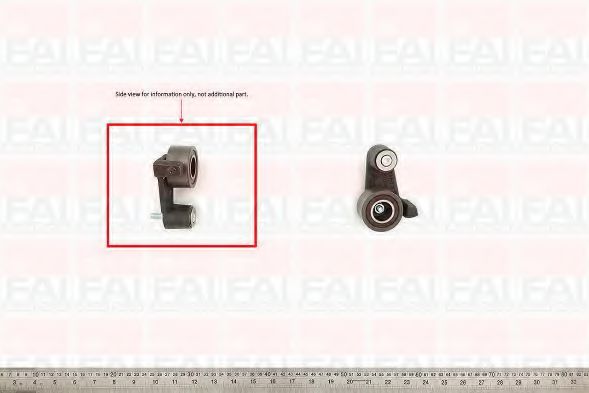 T9302 FAI+AUTOPARTS Tensioner Pulley, timing belt