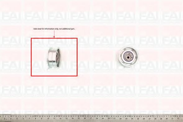 T9307 FAI+AUTOPARTS Tensioner Pulley, timing belt