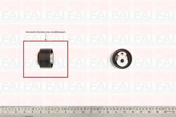 T9317 FAI+AUTOPARTS Tensioner Pulley, timing belt