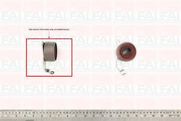 T9325 FAI+AUTOPARTS Tensioner Pulley, timing belt