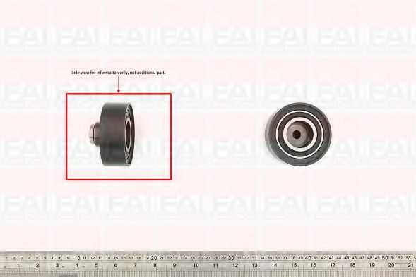 T9342 FAI+AUTOPARTS Deflection/Guide Pulley, timing belt