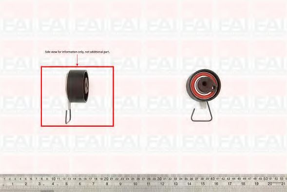 T9351 FAI+AUTOPARTS Tensioner Pulley, timing belt