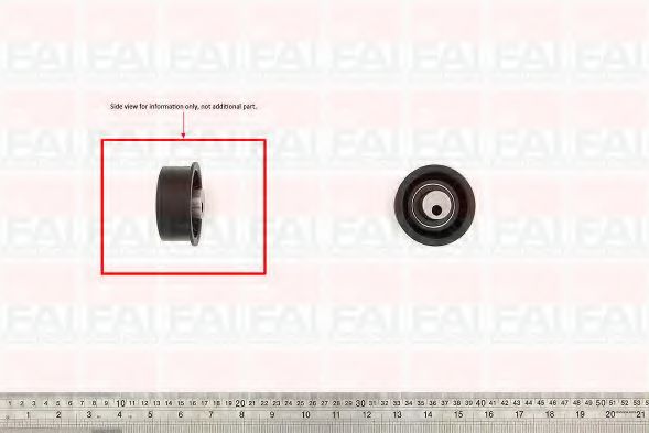 T9355 FAI+AUTOPARTS Tensioner Pulley, timing belt