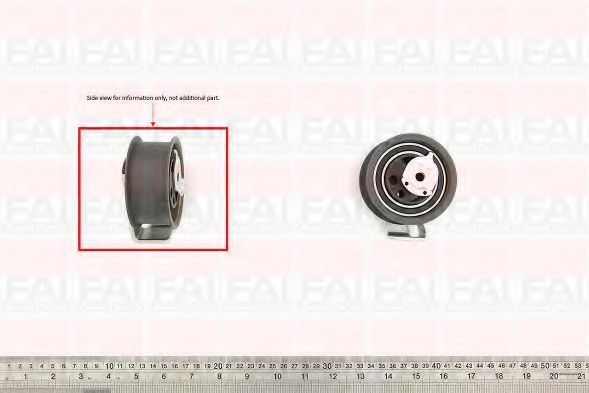 T9363 FAI+AUTOPARTS Tensioner Pulley, timing belt
