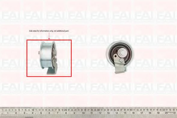T9365 FAI+AUTOPARTS Tensioner Pulley, timing belt