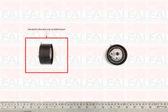 T9369 FAI+AUTOPARTS Tensioner Pulley, timing belt