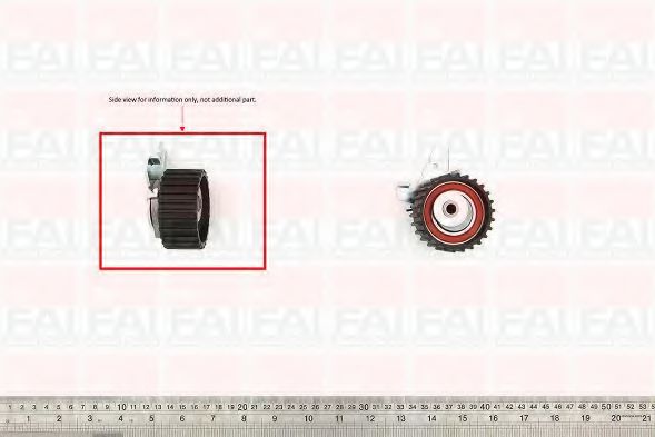 T9376 FAI+AUTOPARTS Tensioner Pulley, timing belt