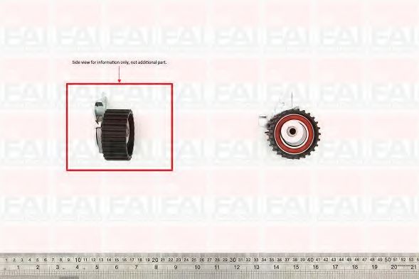 T9383 FAI+AUTOPARTS Tensioner Pulley, timing belt