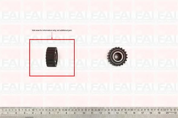 T9395 FAI+AUTOPARTS Deflection/Guide Pulley, timing belt