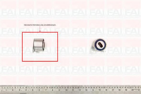 T9399 FAI+AUTOPARTS Tensioner Pulley, timing belt