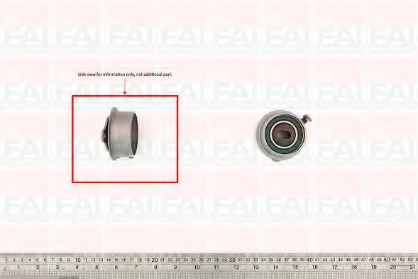 T9404 FAI+AUTOPARTS Tensioner Pulley, timing belt