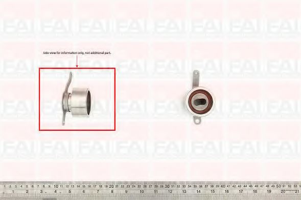 T9416 FAI+AUTOPARTS Tensioner Pulley, timing belt