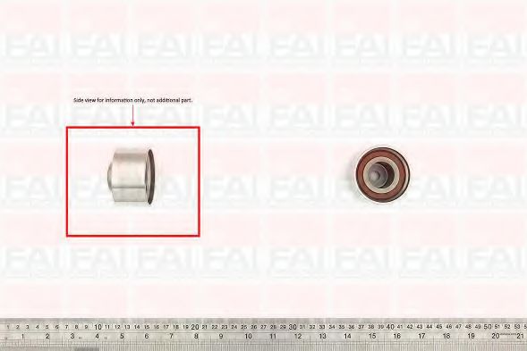 T9427 FAI+AUTOPARTS Deflection/Guide Pulley, timing belt