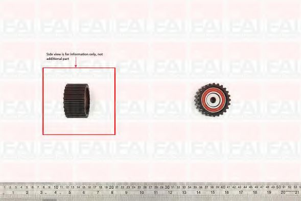 T9443 FAI+AUTOPARTS Deflection/Guide Pulley, timing belt