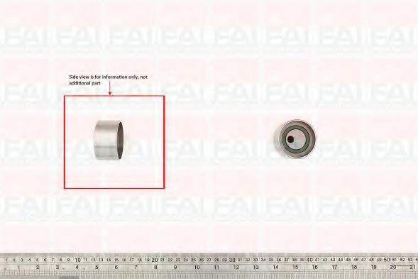 T9444 FAI+AUTOPARTS Tensioner Pulley, timing belt