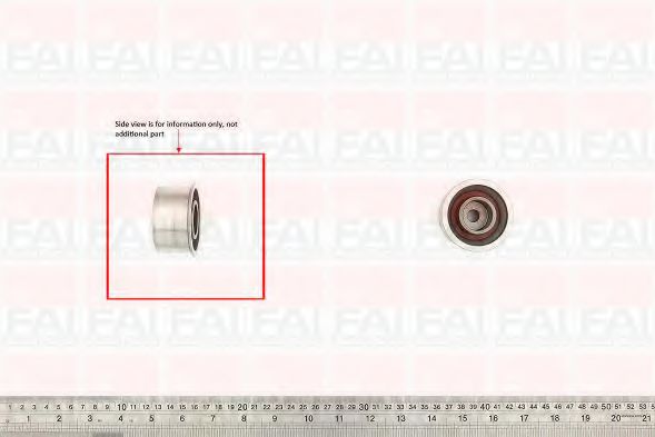 T9447 FAI+AUTOPARTS Deflection/Guide Pulley, timing belt