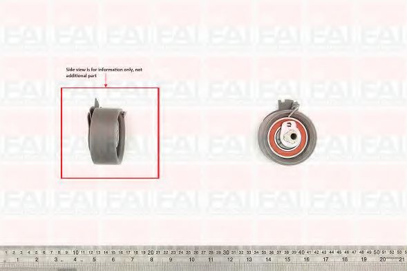 T9483 FAI+AUTOPARTS Tensioner Pulley, timing belt