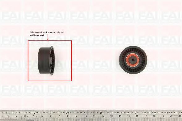 T9501 FAI+AUTOPARTS Deflection/Guide Pulley, timing belt