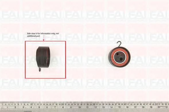 T9511 FAI+AUTOPARTS Tensioner Pulley, timing belt