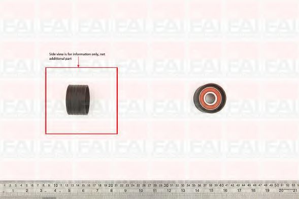 T9512 FAI+AUTOPARTS Deflection/Guide Pulley, timing belt