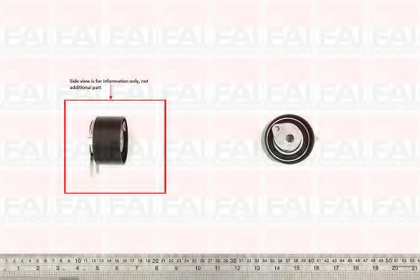 T9518 FAI+AUTOPARTS Tensioner Pulley, timing belt