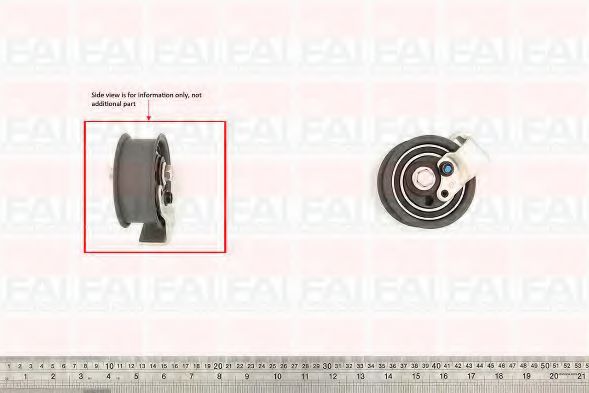 T9525 FAI+AUTOPARTS Tensioner Pulley, timing belt