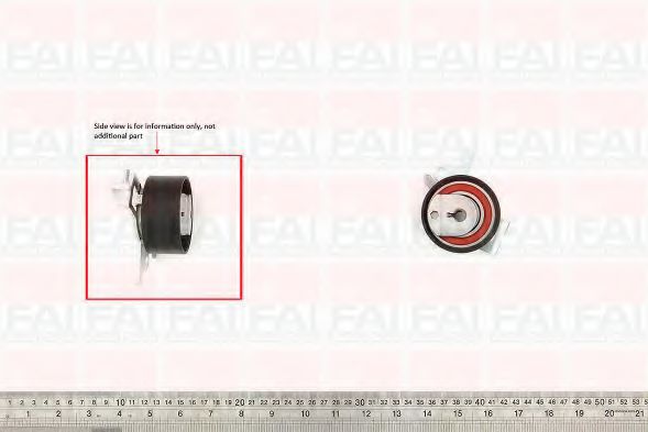 T9533 FAI+AUTOPARTS Tensioner Pulley, timing belt