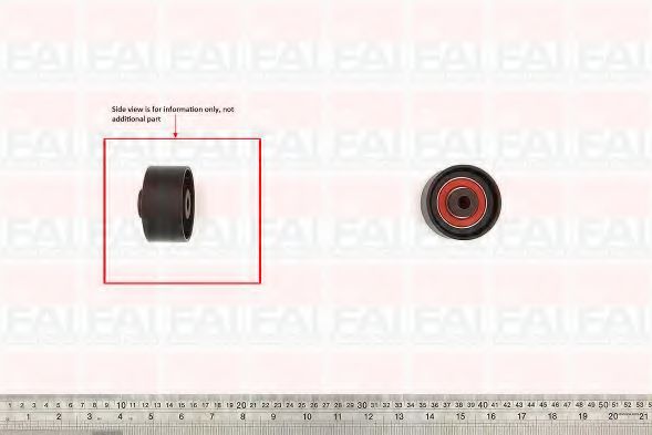 T9534 FAI+AUTOPARTS Deflection/Guide Pulley, timing belt