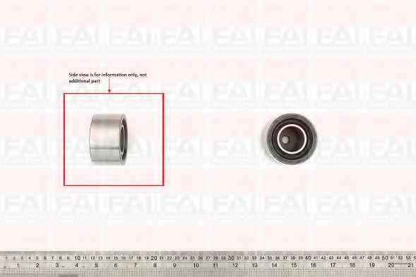 T9549 FAI+AUTOPARTS Deflection/Guide Pulley, timing belt