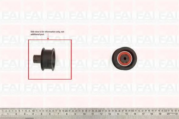 T9554 FAI+AUTOPARTS Deflection/Guide Pulley, timing belt