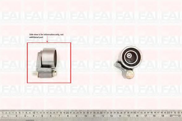 T9555 FAI+AUTOPARTS Tensioner Pulley, timing belt