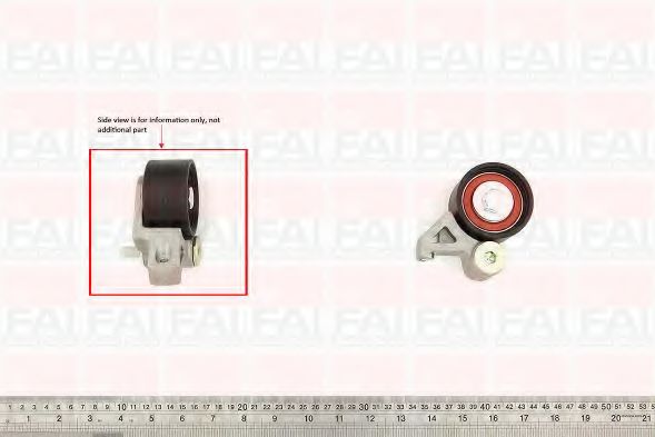 T9684 FAI+AUTOPARTS Tensioner Pulley, timing belt