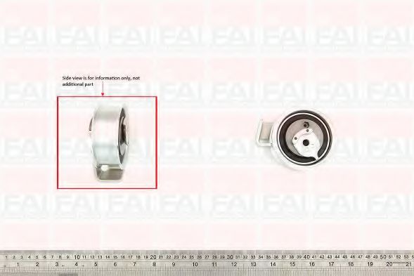 T9774 FAI+AUTOPARTS Tensioner Pulley, timing belt