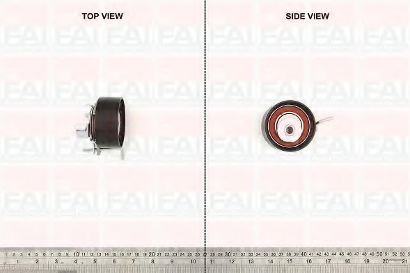 T9818 FAI+AUTOPARTS Tensioner Pulley, timing belt